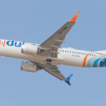 Flydubai Boeing 737 MAX 8. Foto on illustratiivne ega kujuta juhtumiga seotud lennukit. Foto: Ronen Fefer / Wikimedia Commons, CC BY-SA 2.0